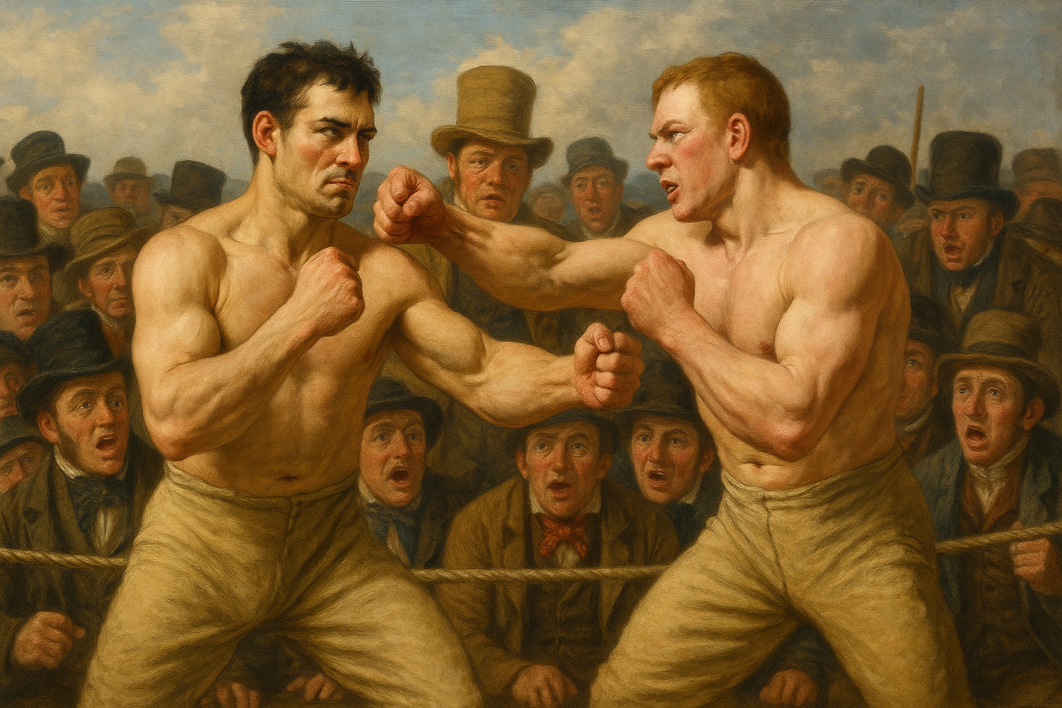 Historischer Boxring