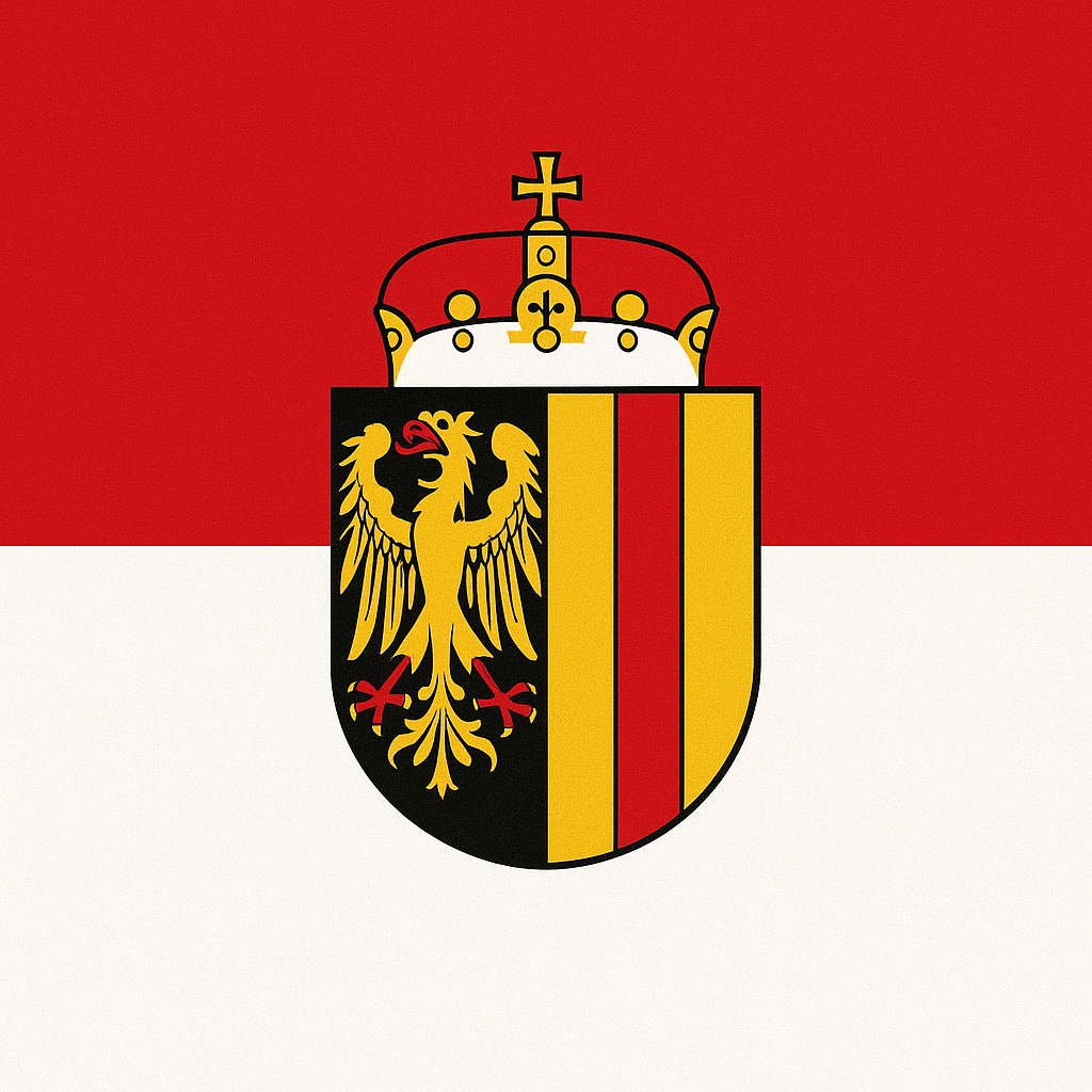 Oberösterreich Flagge